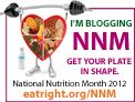 I'm Blogging National Nutrition Month